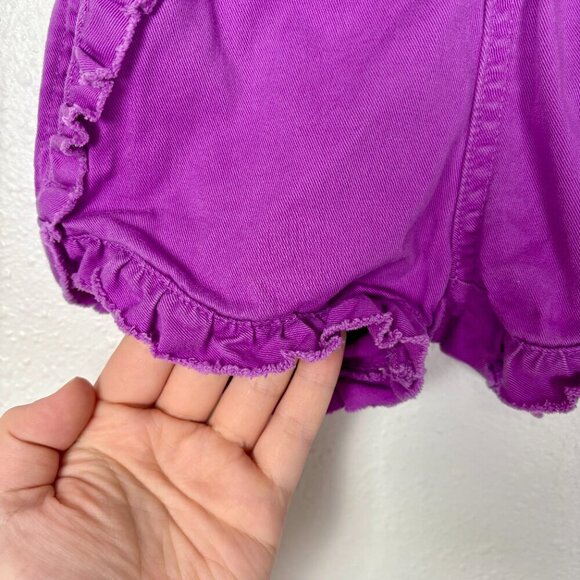 JCREW Crewcuts Fuchsia Size 2T Ruffle Bottom Feminine Girly Bloomer Shorts - Picture 4 of 7